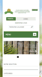 Mobile Screenshot of lesjardinsdhautiere.com